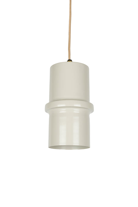 Hanglamp Duct S Metaal Grijs 12x12 cm E14-Tafellampen-Creating Home