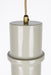 Hanglamp Duct S Metaal Grijs 12x12 cm E14-Tafellampen-Creating Home