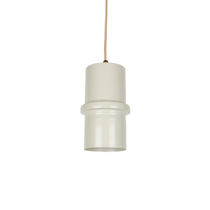 Hanglamp Duct S Metaal Grijs 12x12 cm E14-Tafellampen-Creating Home