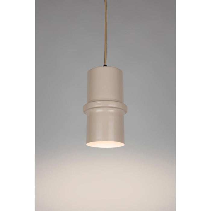 Hanglamp Duct S Metaal Roze 12x12 cm E14-Tafellampen-Creating Home
