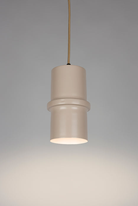 Hanglamp Duct S Metaal Roze 12x12 cm E14-Tafellampen-Creating Home