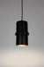 Hanglamp Duct S Metaal Zwart 12x12 cm E14-Tafellampen-Creating Home