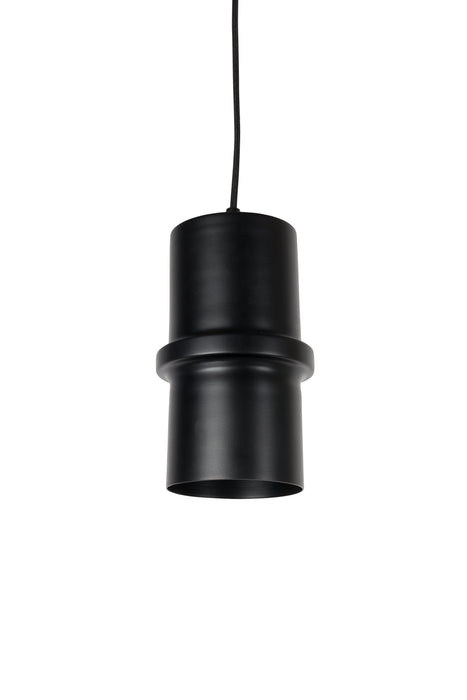 Hanglamp Duct S Metaal Zwart 12x12 cm E14-Tafellampen-Creating Home