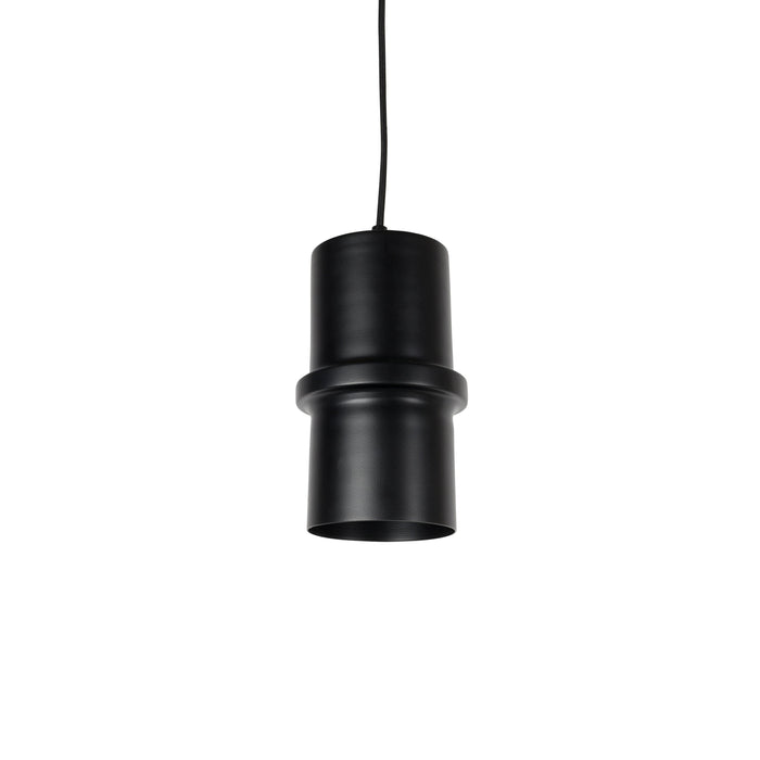 Hanglamp Duct S Metaal Zwart 12x12 cm E14-Tafellampen-Creating Home