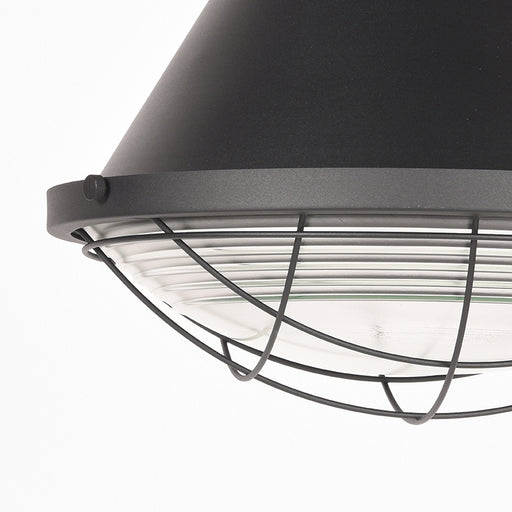 Hanglamp Duisburg Enorm Metaal Zwart 50x50x50 cm-Hanglampen-LABEL51