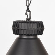 Hanglamp Duisburg Enorm Metaal Zwart 50x50x50 cm-Hanglampen-LABEL51