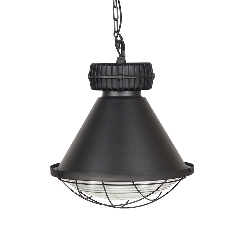 Hanglamp Duisburg Enorm Metaal Zwart 50x50x50 cm-Hanglampen-LABEL51