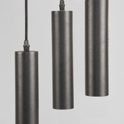 Hanglamp Ferroli Metaal Zwart 25x25x150 cm-Hanglampen-LABEL51