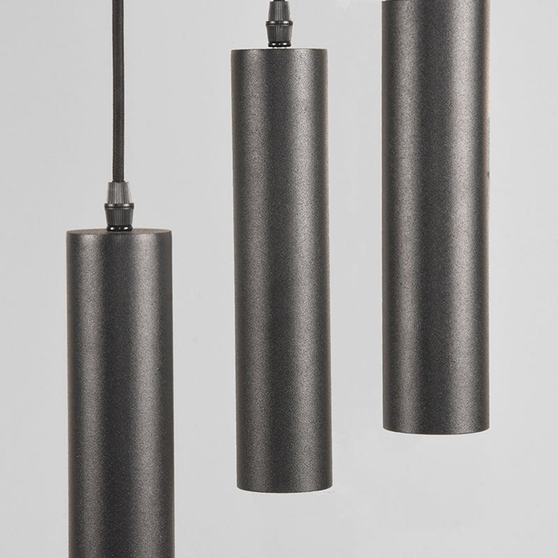 Hanglamp Ferroli Metaal Zwart 25x25x150 cm-Hanglampen-LABEL51