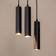 Hanglamp Ferroli Metaal Zwart 25x25x150 cm-Hanglampen-LABEL51