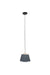 Hanglamp Geef Je Polyester Blauw 26x26x20 cm-Hanglampen-Creating Home