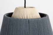 Hanglamp Geef Je Polyester Blauw 26x26x20 cm-Hanglampen-Creating Home