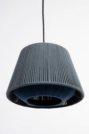 Hanglamp Geef Je Polyester Blauw 26x26x20 cm-Hanglampen-Creating Home
