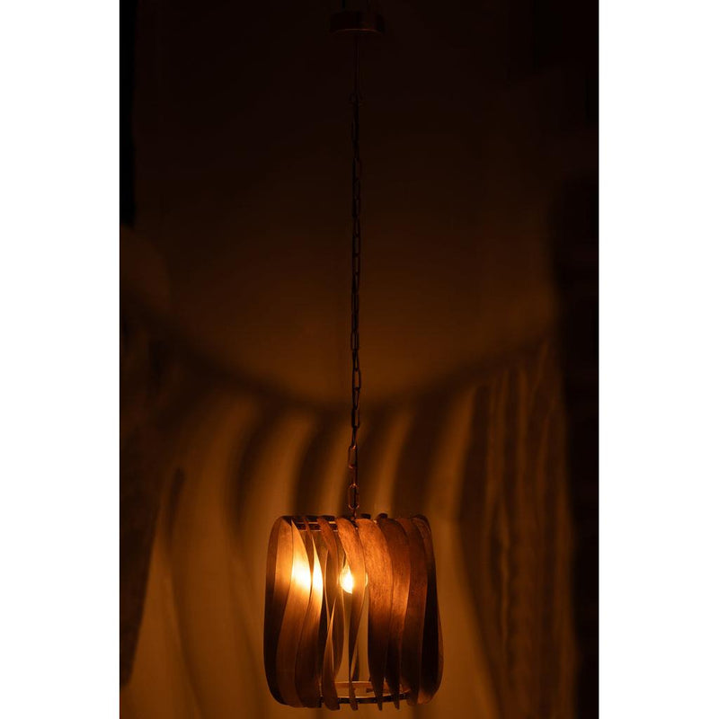Hanglamp Goud Electrical part 37 cm 37x37x148.5 cm-Hanglampen-J-Line