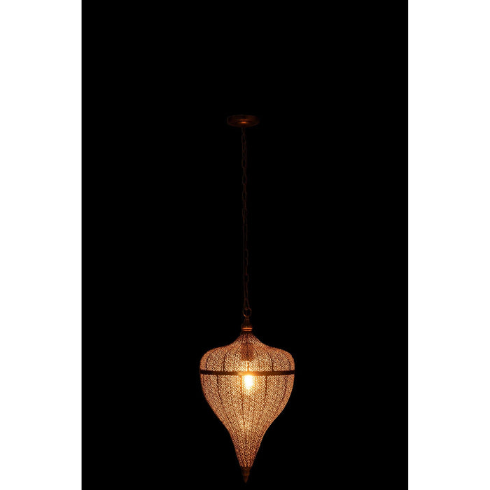 Hanglamp Goud Electrical part L 32 cm-Tafellampen-J-Line