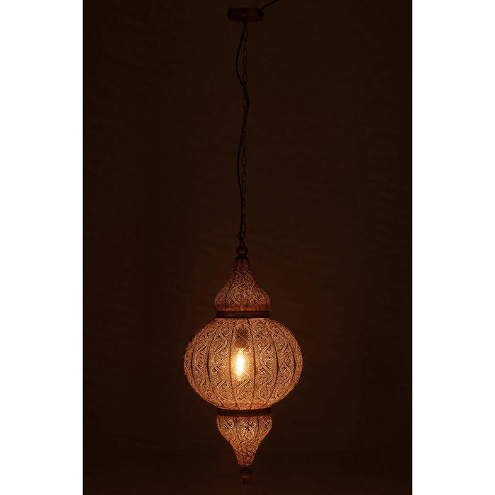 Hanglamp Goud Ijzer L 40 cm-Tafellampen-J-Line