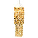 Hanglamp Goud Pvc Vierkant 50 cm-Tafellampen-J-Line