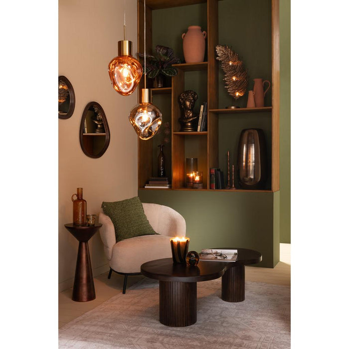 Hanglamp Grijs Ijzer 25 cm-Tafellampen-J-Line