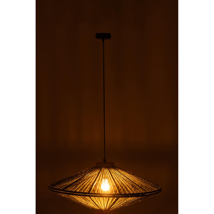 Hanglamp Groen Mangohout hout 78 cm-Tafellampen-J-Line