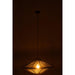 Hanglamp Groen Mangohout hout S 62 cm 62x62x33 cm-Hanglampen-J-Line