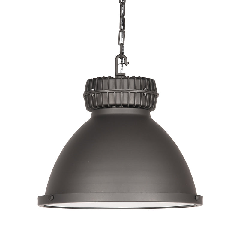 Hanglamp Heavy Duty Metaal Burned Steel 50x50x40 cm-Hanglampen-LABEL51