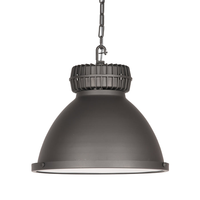 Hanglamp Heavy Duty Metaal Burned Steel 50x50x40 cm-Hanglampen-LABEL51