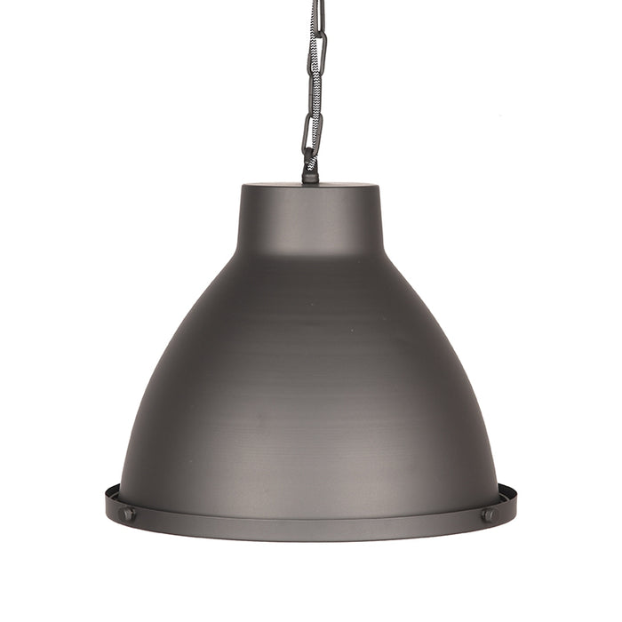 Hanglamp Industry Uitgevoerd Metaal Burned Steel 45x45x36 cm-Hanglampen-LABEL51