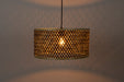 Hanglamp Isla Bamboo Small Bamboo hout Beige Ø33x153 cm E27-Tafellampen-Creating Home