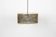 Hanglamp Isla Mix Bamboo Wood Beige 33x33x153 cm-Hanglampen-Creating Home