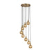 Hanglamp Juliet Geel 180 cm-PTMD