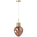 Hanglamp Koper Aluminium 25 cm 25x25x160 cm-Hanglampen-J-Line