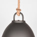 Hanglamp Korf Karakteristieke Metaal Burned Steel 38x38x45 cm-Hanglampen-LABEL51