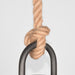 Hanglamp Korf Karakteristieke Metaal Burned Steel 47x47x55 cm-Hanglampen-LABEL51