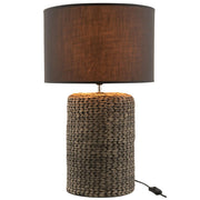 Hanglamp Lampenkap Grijs Cement L 42 cm 42x42x68 cm-Hanglampen-J-Line
