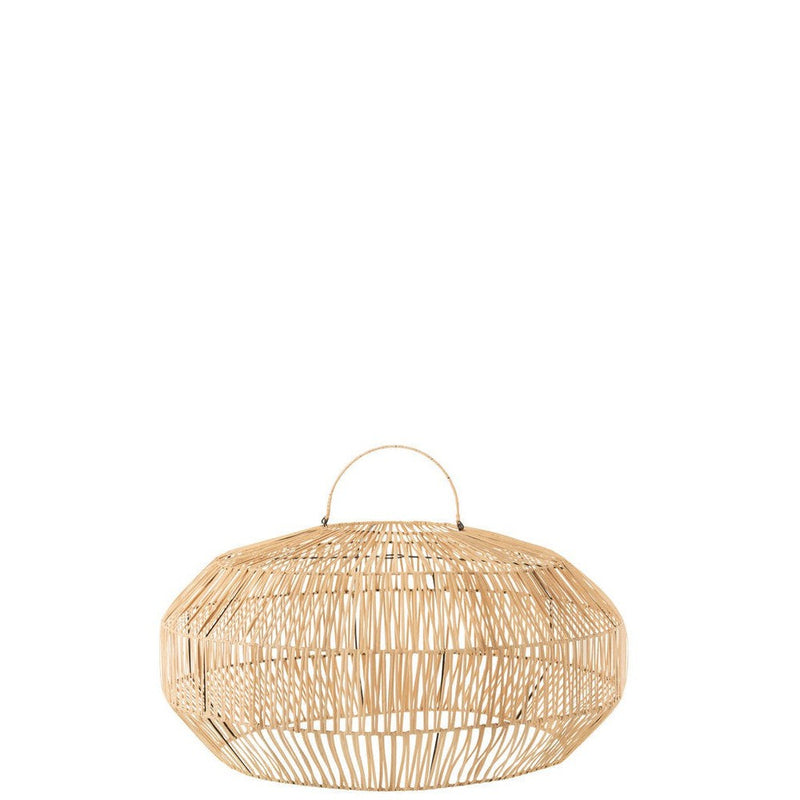 Hanglamp Lampenkap Naturel Ijzer M 60 cm 60x60x42 cm-Hanglampen-J-Line