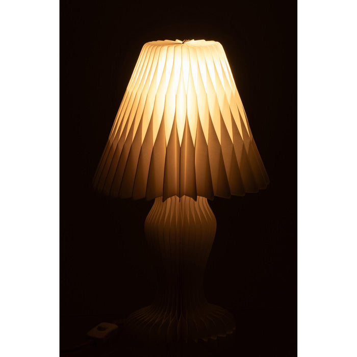Hanglamp Lampenkap Wit Paper 25 cm 25x25x40 cm-Hanglampen-J-Line