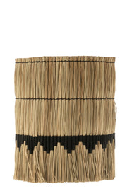 Hanglamp Lampenkap Zwart Gras L 45 cm 45x45x50 cm-Hanglampen-J-Line