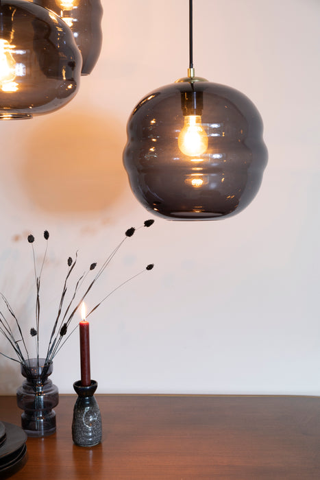 Hanglamp Lauren L Glas Multicolour Ø29x150 cm E27-Tafellampen-Creating Home