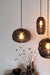 Hanglamp Lauren S Glas Grijs Ø16.5x152 cm E27-Tafellampen-Creating Home