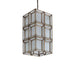 Hanglamp Layra Milk Glas Wit 24x24x45 cm-Hanglampen-PTMD