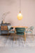 Hanglamp Lena M Brass Metaal Goud Ø37x155 cm E27-Tafellampen-Creating Home
