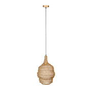 Hanglamp Lena Fijne Iron Goud 37x37x155 cm-Hanglampen-Creating Home