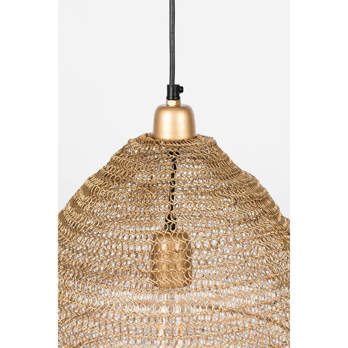 Hanglamp Lena Fijne Iron Goud 48x48x158 cm
