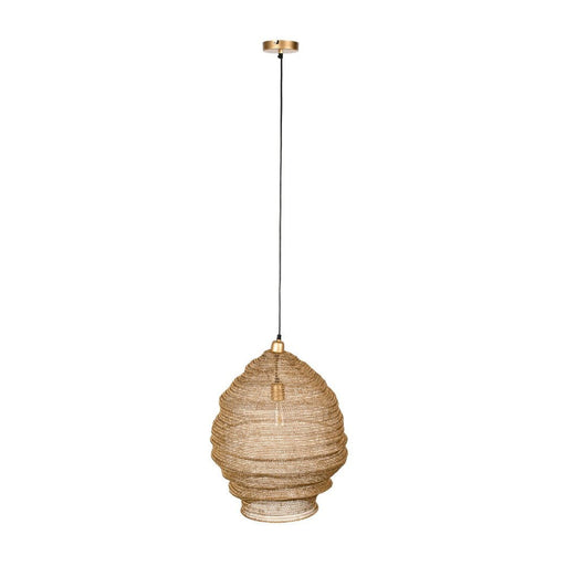 Hanglamp Lena Fijne Iron Goud 48x48x158 cm-Hanglampen-Creating Home