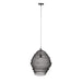Hanglamp Lena L Metaal Zwart Ø48x158 cm E27-Tafellampen-Creating Home