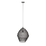 Hanglamp Lena Fijne Iron Zwart 48x48x158 cm-Hanglampen-Creating Home