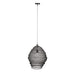 Hanglamp Lena L Metaal Zwart Ø48x158 cm E27-Tafellampen-Creating Home