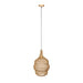 Hanglamp Lena M Brass Metaal Goud Ø37x155 cm E27-Tafellampen-Creating Home