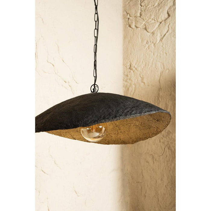 Hanglamp Majid Zwart 23 cm-Tafellampen-PTMD