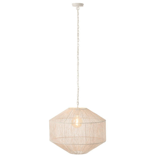 Hanglamp Metaal Matte Wit 60x60x150 cm-Hanglampen-J-Line